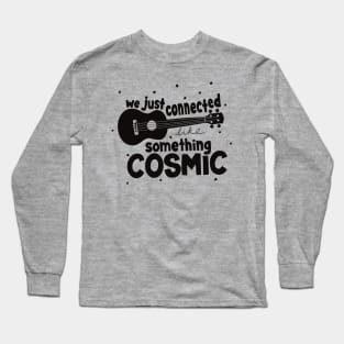 Black - Cosmic Long Sleeve T-Shirt